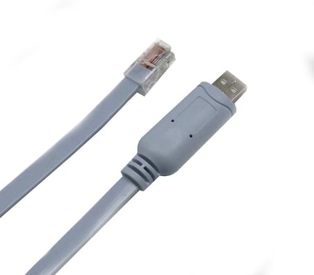 USB - RJ45 Konsol Kablosu 1,8 M Soket - Cisco Router için
