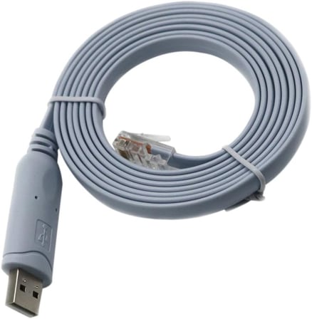 USB - RJ45 Konsol Kablosu 1,8 M Soket - Cisco Router için