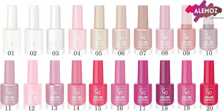 Rose Color Expert Nail Lacquer No: 20 - Geniş Fırçalı Oje 10.2 ml