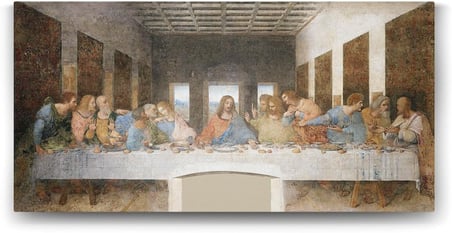 da Vinci - Son Akşam Yemeği Tablosu - 160x80cm