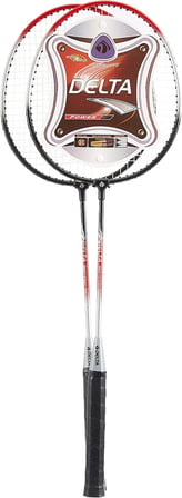 Ds 902 Çantalı Çiftli Badminton Seti , Unisex, Kırmızı, Tek Beden
