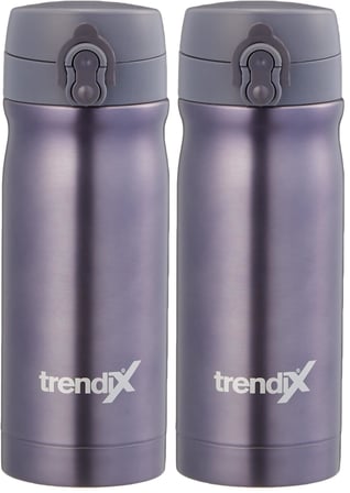 ÇELİK İÇLİ MATARA 500ml KOYU GRI