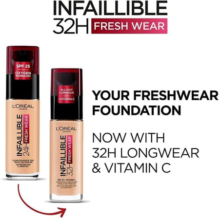 Paris Infaillible 32H Fondöten 140 Golden Beige, 30 ml