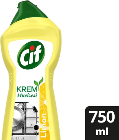 Krem Yeni Nesil Yüzey Temizleyici Limon 750 ml