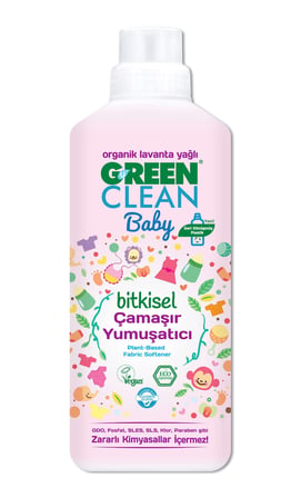 U Green Clean Baby Bitkisel Çamaşır Yumuşatıcı 1000ml