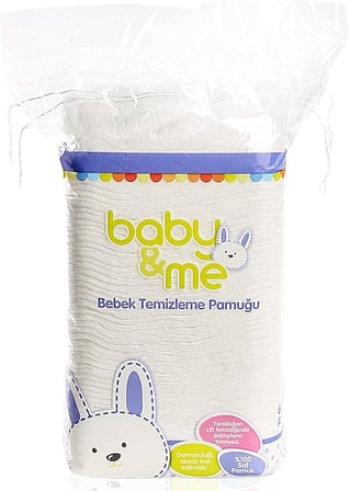 YENİDOĞAN TEMİZLEME PAMUĞU 6x60 ADET PAMUK