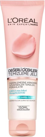 Paris Değerli Çiçekler Temizleme Jeli Normal ve Karma Ciltler (150 ml)