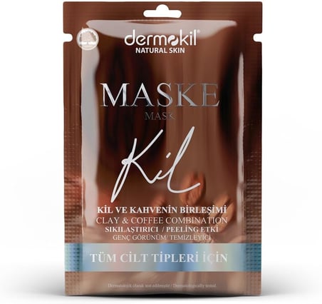 Kil Ve Kahve İçerikli Sıkılaştırıcı Etkili Yüz Maske 15 ml