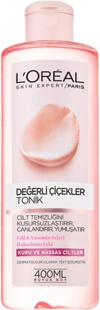 Paris Değerli Çiçekler Tonik Kuru ve Hassas Ciltler (400 ml)