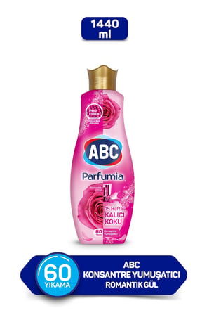 DETERJAN Parfumia Konsantre Yumuşatıcı Romantik Gül (Pembe) 1440 Ml