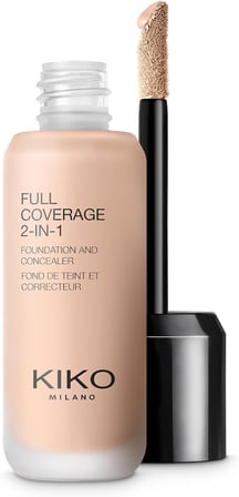 Milano Fondöten & Kapatıcı-Full Coverage 2-in-1 Foundation & Concealer-25 Neutral-Mat Saten Bitişli