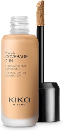 Milano Fondöten & Kapatıcı-Full Coverage 2-in-1 Foundation & Concealer-25 Neutral-Mat Saten Bitişli