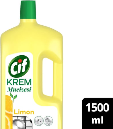Krem Mucize Yüzey Temizleyici Limon 1500 ml