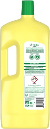 Krem Mucize Yüzey Temizleyici Limon 1500 ml