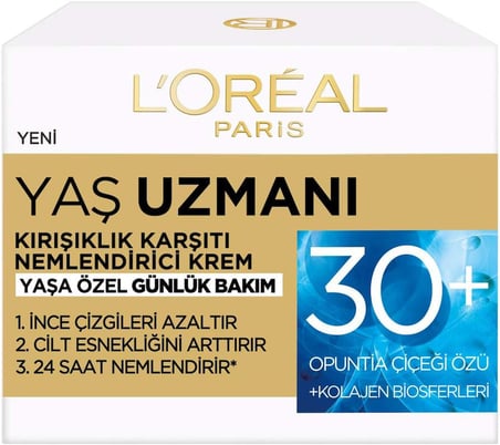 Paris Yaş Uzmanı 35+ Kırışıklık Karşıtı Nemlendirici Krem
