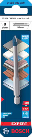 HEX-9 HardCeramic Matkap Ucu 8 * 90 mm