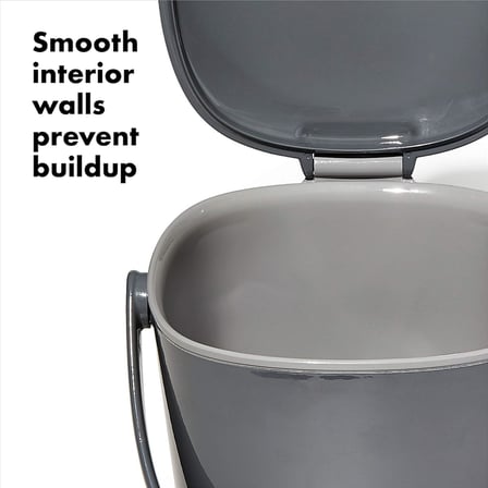 - Good Grips Kompost Kovası, Gri - Mutfak için Koku Geçirmez Çöp Kutusu - 2,8 l
