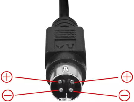 HD -12V DC 4 Pin 5A Güç Adaptörü Kaynağı, 8, 16 Kanal TVI DVR için Yüksek Güç Trafosu, Hikvision DS-72xx Serisi DVR ile uyumlu, iDS-72xx Serisi DVR ile Uyumlu Değildir