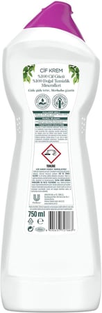 Krem Yüzey Temizleyici Müge ve Frezya Yağ ve Kireç Sökücü Leke Çıkarıcı 750 ML