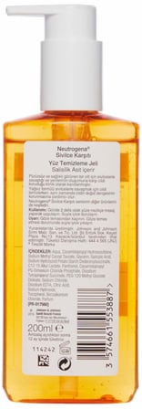 visibly clear sivilce karşıtı yüz temizleme jeli 200 ml