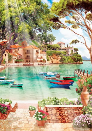 Puzzle Huzura Günaydın 1000 Parça Puzzle