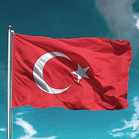 Bayrağı 150x225 cm Raşel Kumaş
