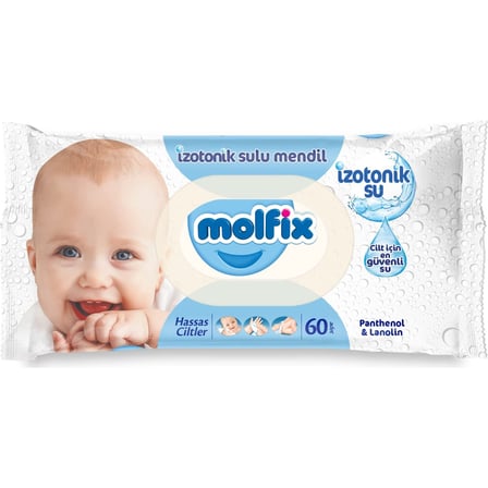 Izotonik Sulu Islak Mendil Hassas Ciltler 720 Adet