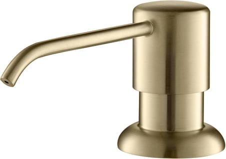 Boden Mutfak Sabunu ve Losyon Dispenseri Spot İçermez Antika Şampanya Bronz, KSD-53SFACB