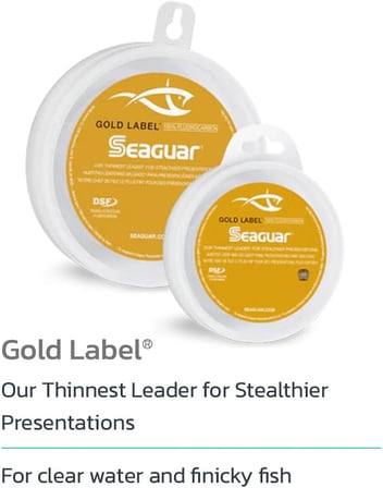Gold Label Tatlı ve Tuzlu Su için Misina, Berrak Sulara Uygun, %100 Fluorokarbon, Şeffaf, Farklı Boyutlar