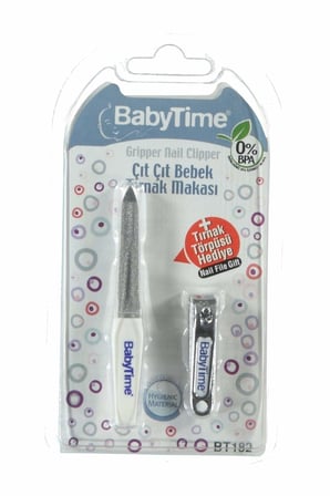 Time Çıt Çıt Bebek Tırnak Makası - Törpü Hediyeli