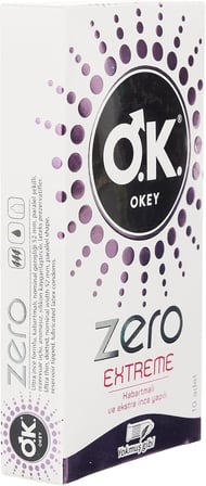 Zero Extreme Prezervatif 10 Adet