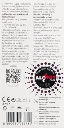 Zero Extreme Prezervatif 10 Adet