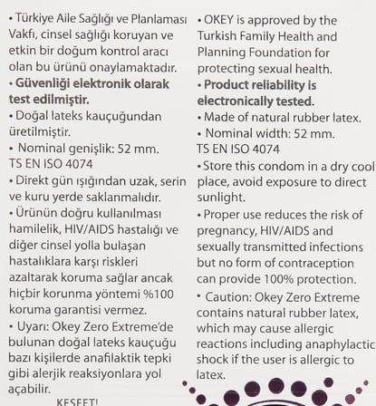 Zero Extreme Prezervatif 10 Adet