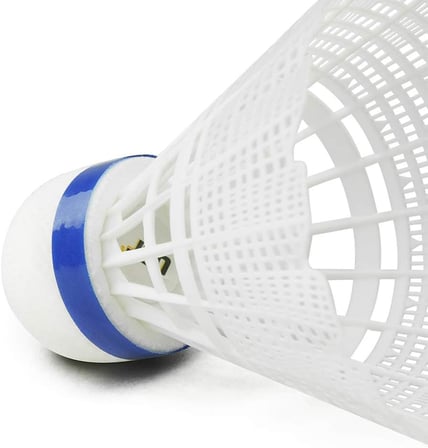 Glide 200 Plastik Badminton Topu Beyaz