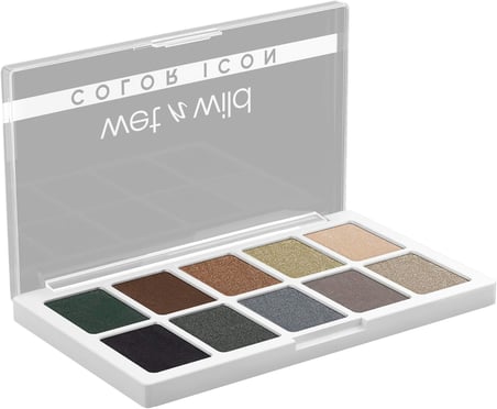 n wild Renk Simgesi 10-Pan Göz Farı Makyaj Paleti, Mavi Işıklar Kapalı, Uzun Ömürlü, Pırıltılı, Metalik, Parıltılı, Mat, Zengin Pürüzsüz Pigment, Zulüm Ücretsiz