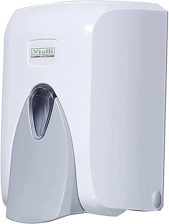 S5C Sıvı Sabun Dispenseri Aparatı Hazneli Krom 500 ml