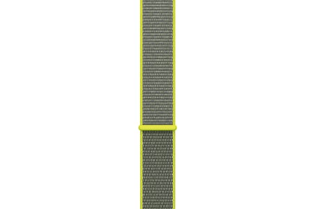 Huawei Watch GT2 46mm için Hasırlı Kordon Woven Sport Loop Sarı [Watch GT2 46mm ile Uyumlu Kordon - Sarı]