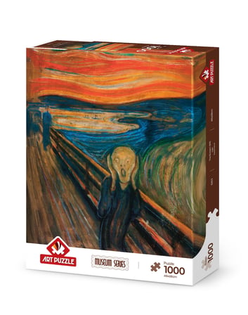 Puzzle Çığlık, 1893 1000 Parça Puzzle