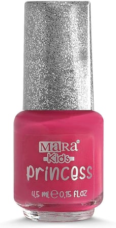 Princess Yıkanabilir Su Bazlı Çocuk Ojesi - Pembe (Törpü Hediyeli)