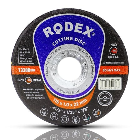 Spiral Avuç Içi Taşlama Makinesi Cırt Zımpara 115 mm (45 Parça)
