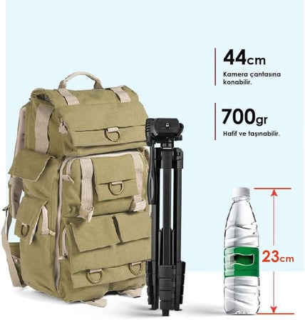 160CM Su Terazili Profesyonel Alüminyum Lazer Tripod