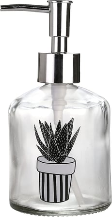 Sıvı Sabunluk,El Sabunu Yazılı 300ml 7,6x15,5cm