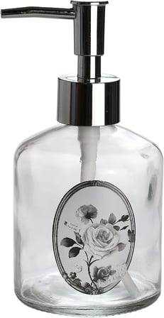 Sıvı Sabunluk,El Sabunu Yazılı 300ml 7,6x15,5cm