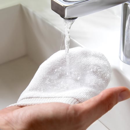 Mikrofiber Yüz Temizleme Kesesi - Peeling ve Ölü Deri Temizleme, Gözenek Temizleyici Yüz ve Cilt Bakım Kesesi