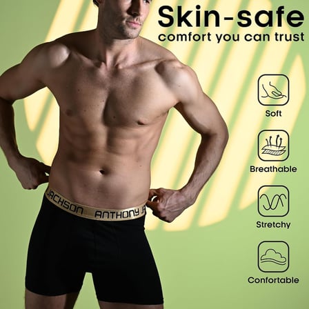 Kutu Premium Likralı Erkek Boxer
