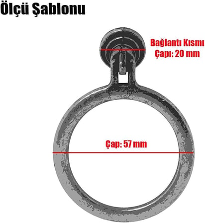 Nobel Sarkaç Mobilya Dolap Çekmece Kulpu Kulbu Antik Bakır Metal Kulp (4 ADET)