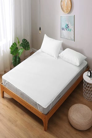 Micro Su Sıvı Geçirmez Alez Tek Ve Çift Kişilik 9 Farklı Ebat Yatak Koruyucu Alez (150x200)