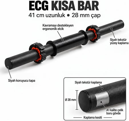 20 KG Dambıl Seti ve Ağırlık Seti Vücut Geliştirme Aleti