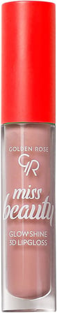 Rose Miss Beauty Glow Shine 3D Lipgloss Dudak Parlatıcı No:01 Nude Chic