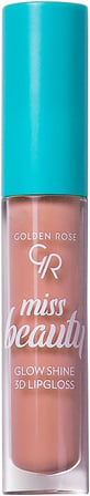 Rose Miss Beauty Glow Shine 3D Lipgloss Dudak Parlatıcı No:01 Nude Chic